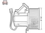 DENSO Innenraumgebläse dea02008 für Audi