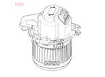 DENSO Innenraumgebläse dea23023 für RENAULT