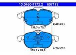 ATE Bremsensatz, Scheibenbremse Bremsensatz-Vorderachse PowerDisc / Standard ijzjsghtl8 Vorderachse belüftet 302mm 28mm für Vaughall Opel SAAB Fiat