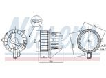 NISSENS Innenraumgebläse 87546 für SEAT VW