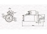 MAGNETI MARELLI Starter 063720977010 für Ford