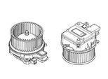 MAHLE Innenraumgebläse ab338000p für Porsche Audi VW
