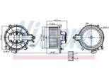 NISSENS Innenraumgebläse 87616 für Iveco