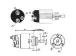 MEAT & DORIA Magnetschalter, Starter 46151 für Ford LANCIA Peugeot