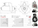 AS-PL Starter s0403 für VW
