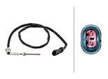 HELLA Sensor, Abgastemperatur 6pt358181371 für DAF