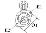 HC-CARGO Starter f032111123 für Opel CHEVROLET DAEWOO Fiat DAF