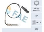 FAE Sensor, Abgastemperatur 68080 nach Rußpartikelfilter für Fiat Peugeot