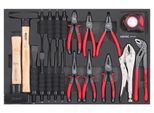 SONIC EQUIPMENT Werkzeugmodul Meißel, Hammer und Zangensatz SFS-M 22-tlg. 602209