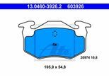 ATE Bremsensatz, Scheibenbremse Bremsensatz-Hinterachse ijf141h3h2 Hinterachse voll 238mm 8mm für RENAULT