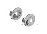 ATE Bremsensatz, Scheibenbremse Bremsensatz-Vorderachse Standard Disc / Ceramic ijzjsgiu43 Vorderachse belüftet 269mm 22mm für Mercedes RENAULT