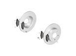 ATE Bremsensatz, Scheibenbremse Bremsensatz-Hinterachse ijf141dq95 Hinterachse voll 264mm 9mm für Opel Vaughall CHEVROLET