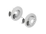 ATE Bremsensatz, Scheibenbremse Bremsensatz-Hinterachse PowerDisc / Standard ijzjsgljz6 Hinterachse voll 272mm 9mm für Skoda SEAT VAG