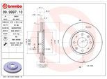 BREMBO Bremsensatz, Scheibenbremse Bremsensatz-Vorn und Hinten sg00000es3 Hinterachse voll 258mm 10mm für HYUNDAI WARTBURG KIA NISSAN Suzuki MAZDA