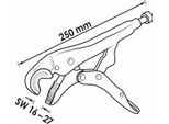VIGOR Feststellzange v3739