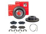 BREMBO Bremsensatz, Scheibenbremse Bremsensatz-Vorderachse MAX LINE sk8k0f3s28 Vorderachse innenbelüftet 292mm 22mm für BMW MINI