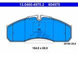 ATE Bremsensatz, Scheibenbremse ik3ebymmd2 Vorderachse belüftet 290mm 26mm für Mercedes