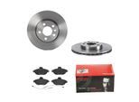 BREMBO Bremsensatz, Scheibenbremse Bremsensatz-Vorderachse ijdtiddw87 Vorderachse innenbelüftet 257mm 20mm für Peugeot Citroën Fiat ALFA ROMEO