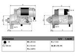 DENSO Starter dsn3004 für Peugeot MITSUBISHI