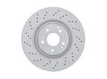 BOSCH Bremsensatz, Scheibenbremse Bremsensatz-Vorderachse COATED DISC / STANDARD ijzjsgru82 Vorderachse belüftet 330mm 28mm für Mercedes MAYBACH