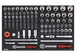 SONIC EQUIPMENT Werkzeugmodul Nusssatz 3/8 und 1/2 SFS-M 101-tlg. 310101