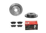 BREMBO Bremsensatz, Scheibenbremse Bremsensatz-Hinterachse COATED DISC LINE / STANDARD ijdtidjbp6 Hinterachse innenbelüftet 302mm 18mm für MAZDA LINCO