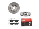 BREMBO Bremsensatz, Scheibenbremse Bremsensatz-Vorderachse ijdtidcy34 Vorderachse innenbelüftet 281mm 26mm für Citroën Peugeot Fiat ALFA ROMEO