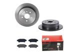 BREMBO Bremsensatz, Scheibenbremse Bremsensatz-Hinterachse COATED DISC LINE / STANDARD ijdtidk5p6 Hinterachse voll 291mm 12mm für TOYOTA