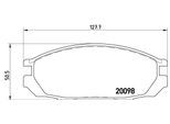 BREMBO Bremsensatz, Scheibenbremse Bremsensatz-Hinterachse ijzjsggp63 Hinterachse innenbelüftet 316mm 18mm für NISSAN