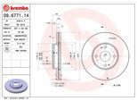 BREMBO Bremsensatz, Scheibenbremse Bremsensatz-Vorn und Hinten sg00000ew4 Hinterachse voll 250mm 9mm für DAIHATSU MAZDA MITSUBISHI Suzuki MERCURY Ford