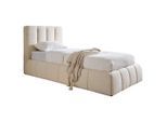 Boxxx Polsterbett, Beige, Kunststoff, Pappel, massiv, 90x200 cm, Stoffauswahl, in verschiedenen Größen erhältlich, Schlafzimmer, Betten, Polsterbetten