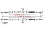 METZGER Seilzug, Feststellbremse COFLE 115945 hinten für Opel