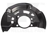 NK Spritzblech, Bremsscheibe 234534 Vorderachse links für TOYOTA
