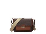 Michael Kors Bruine Stoffen Crossbody Tas