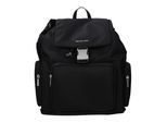 Michael Kors Schwarzer Stoff-Rucksack