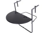 Gartentisch GARDEN PLEASURE "VENTANA", schwarz, B:36cm H:39,5cm T:83cm, Tische, Gartentisch