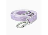THE DOG IDEA Boho Hundeleine Lilac