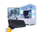 PC Set Gaming mit 27 Zoll TFT Allround AMD Ryzen 5 5600GT, 16GB DDR4, AMD Radeon Grafik, 1TB SSD, WLAN, Windows 11