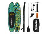 MATCHU Stand Up Paddle Wotto 320x81x15 cm - Aufblasbares Sup Board - Limited Edition