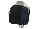 HAMA CD-Player Tasche "Tasche für Discman und 3 CDs, Schwarz Blau, Trageriemen, Kabelausgang", schwarz, B/H/T: 16,5cm x 2,6cm x 19cm, Taschen, CD-Player Tasche