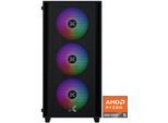 CAPTIVA Gaming-PC "Highend Gaming R99-649", schwarz, Microsoft Windows 11 Home (64 Bit), 16 GB RAM 1.000 GB SSD, Desktop-PCs, Gaming-PC