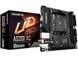 GIGABYTE Mainboard "A520I AC", schwarz, B:17cm H:3,5cm T:17cm, Mainboards, Mainboard