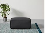 Polsterhocker HOME AFFAIRE "Marva, B: 100 cm", schwarz, B:100cm H:44cm T:67cm, 100% Polyester, Hocker, Polsterhocker, passend zur Polsterserie "Marva", Federkern