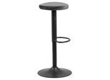 Barhocker ACTONA GROUP "Finch", grau (dunkelgrau), B:40cm H:82cm T:40cm, Hocker, Barhocker, Barstuhl, (Set, 2 St), Höhenverstellbar, Fußstütze, Trompete Gestell