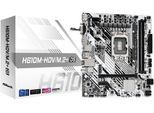 ASROCK Mainboard "H610M-HDV/M.2+ D5", schwarz-weiß (weiß, schwarz), B:24cm H:5,8cm T:27,5cm, Mainboards, Mainboard