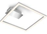 BRILONER LEUCHTEN Deckenleuchte "Frame NICI", silber (weiß, neutral), Leuchten, Deckenleuchte