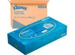 Kleenex® Kosmetiktücher 8824, 3-lagig, saugfähig, 12 Boxen á 72 Tücher, weiß