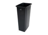 eurokraft pro Wertstoffsammler, Volumen 80 l, schwarz