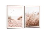 Reinders! Bilderset, Beige, Holz, 50x70x1.6 cm, Bilder und Zubehör, Wandbilder, Bilderset