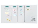 SIGEL Glas-Whiteboard Artverum, matt, super-weiß, magnethaftend, 2000 x 1000 mm + 2 Neodym-Magnete
